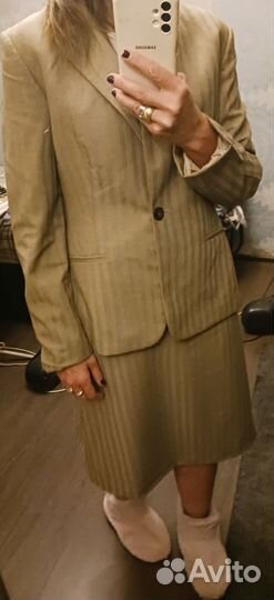 Костюм деловой net work шерсть 48 р