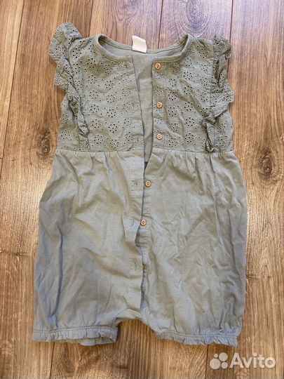 Песочник h&m 86 и Блузка с лосинами 80