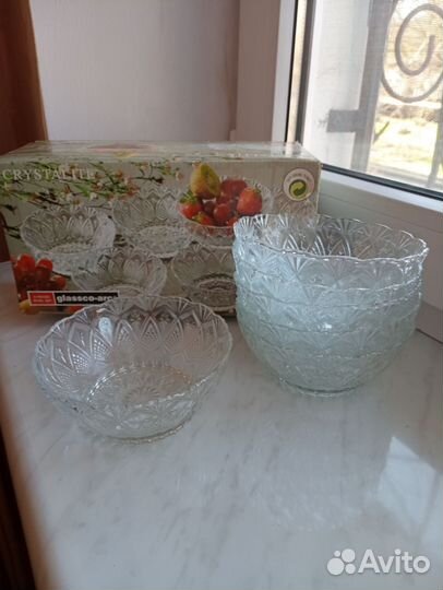 Набор из 6-ти розеток для варенья, салатов