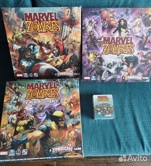 Zombicide Marvel Zombies настольная игра