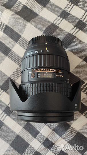 Объектив для nikon Tokina SD 11-16 F2.8 (IF) DX II