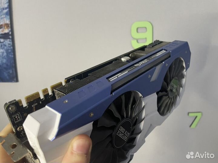 Видеокарта geforce gtx 1080 8gb Palit Game Rock