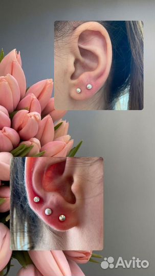 Пирсинг ушей