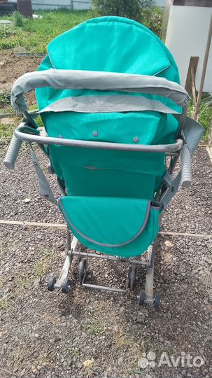 Детские санки коляска ника