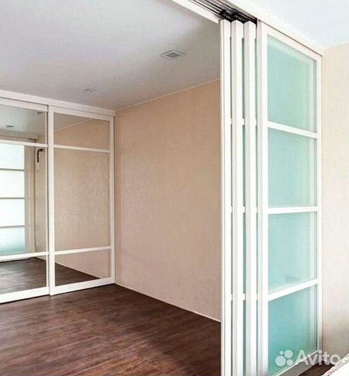 Раздвижная каскадная перегородка