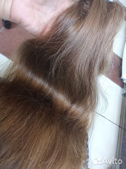 Шиньон из натуральных волос