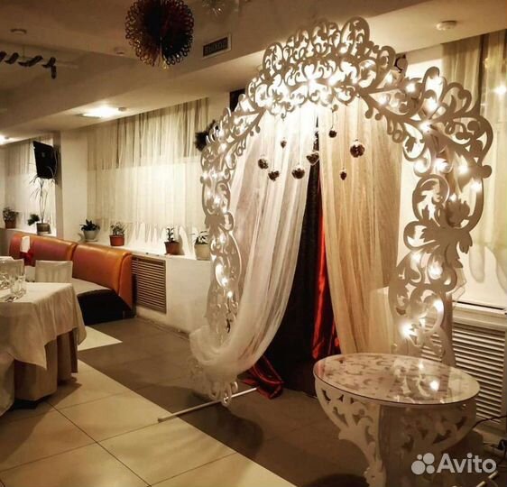 Свадебная арка,фон для президиума молодоженов