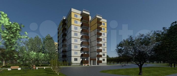 1-к. квартира, 41,1 м², 2/9 эт.