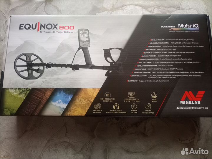 Металлоискатель minelab equinox 900