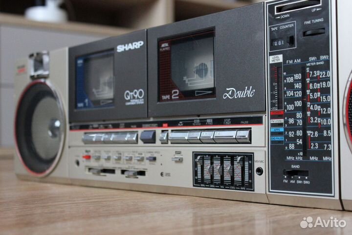 Магнитофон sharp qt 90