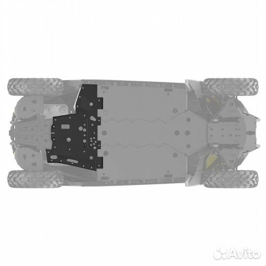 Пластины защитные задние Maverick Trail(715004261)