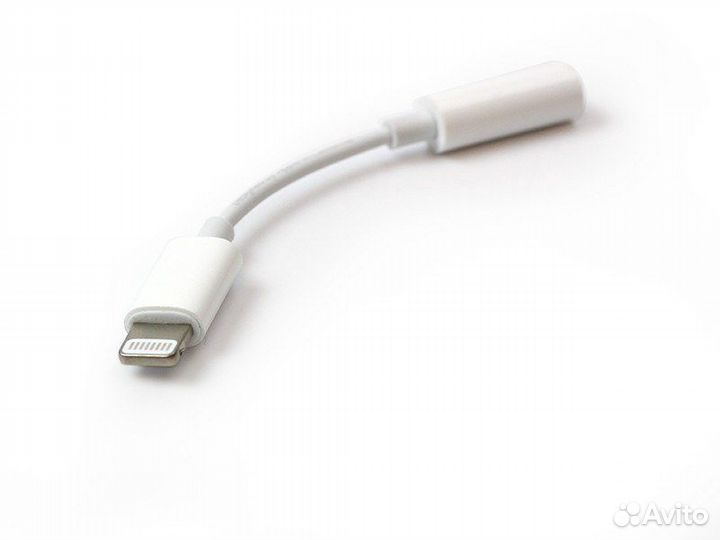 Переходник Apple Lightning - mini jack 3.5