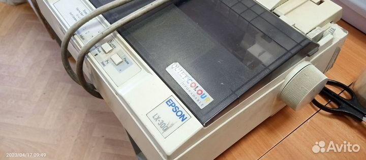 Матричный принтер Epson LX-300 и новые картриджи