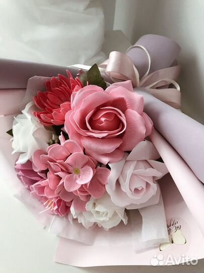 Букеты из мыла