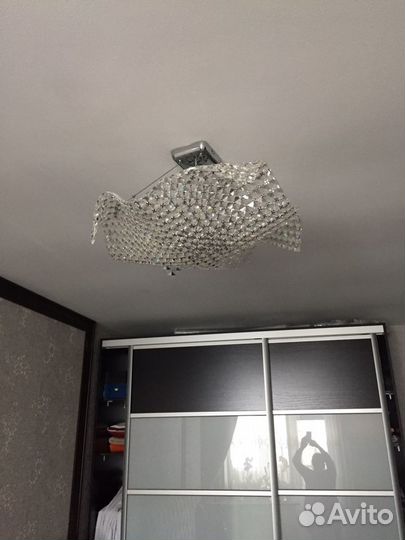 Люстра хрусталь Италия