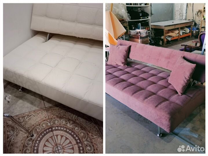 Перетяжка и изготовление мягкой мебели