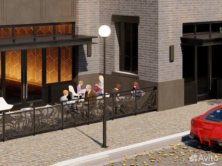 Столб Освещения фонарь уличный