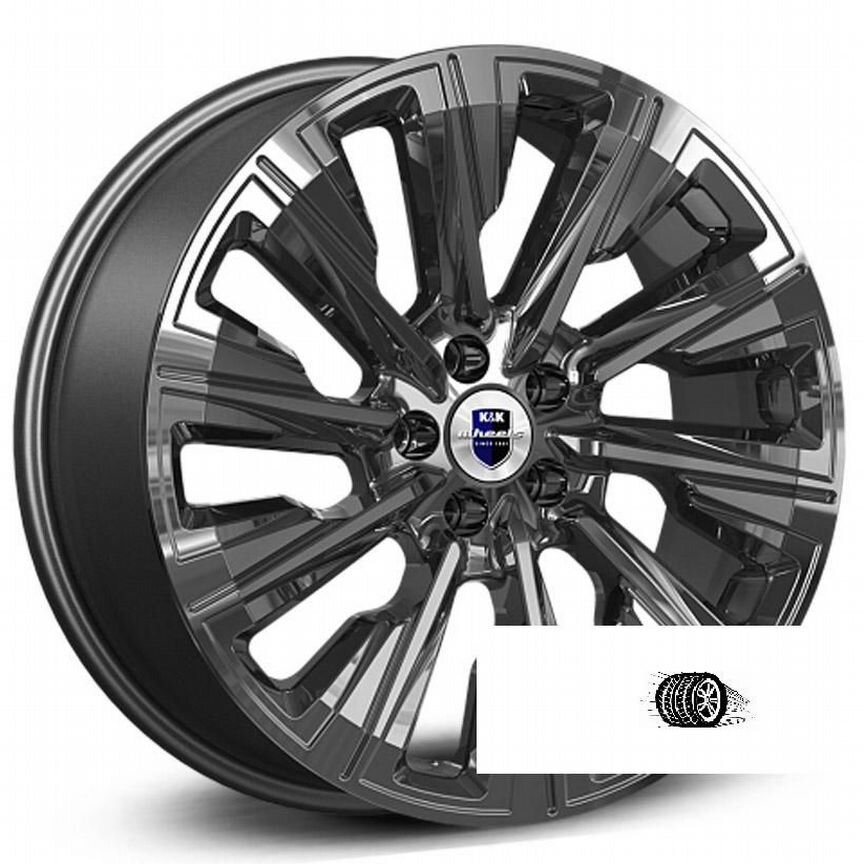 Литые диски K&K 7.5×R19 5×108