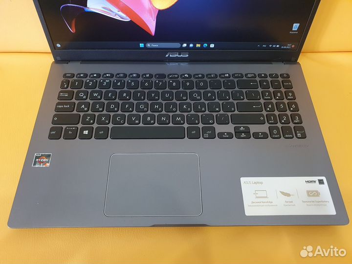 Asus vivobook 15 мощный ryzen 5/8gb/vega 8/FHD IPS