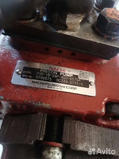 Насос мини экскаватора hitachi