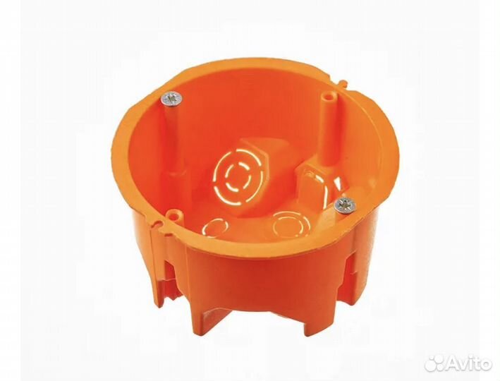 Подрозетник для твердых стен 68x40 мм