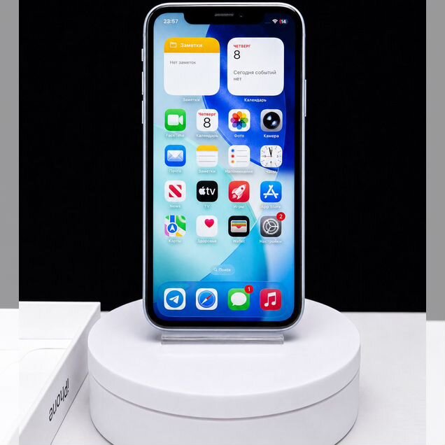 iPhone 11, 128 ГБ, SIM + eSIM