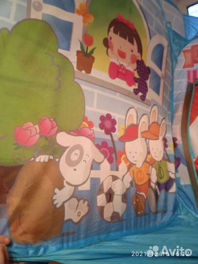 Детская палатка - дом