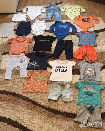 Вещи пакетом для мальчика