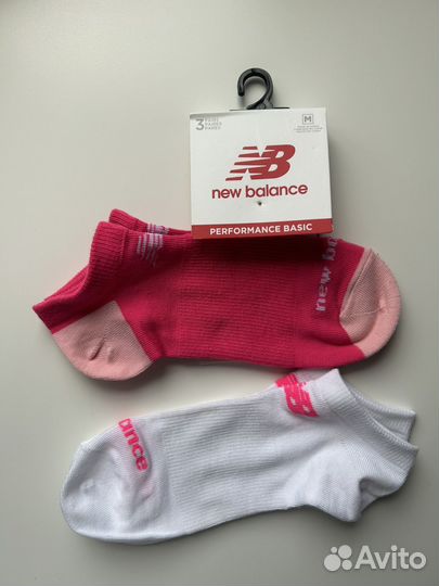 Носки New balance укороченные новые р.37-37.5