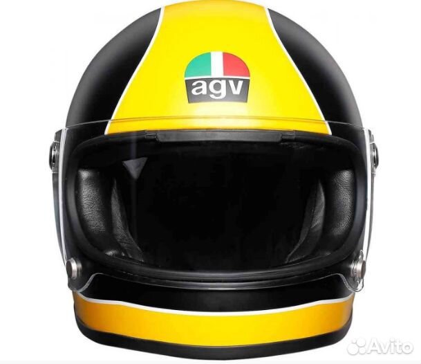 Шлем AGV X3000 Multi Super AGV Matt Black Yell