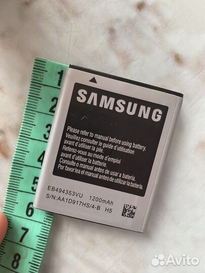 Аккумулятор для телефона samsung