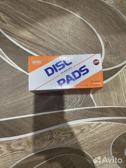 Оригинальные тормозные колодки nibk disc pads