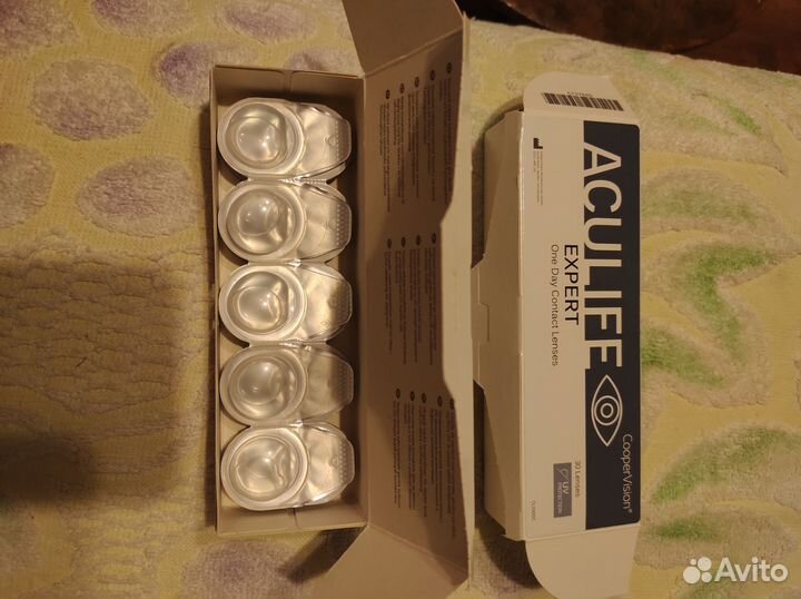 Линзы контактные однодневные acuvue