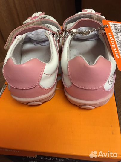 Туфли новые натур.кожа Antilopa р.23, 24, 25