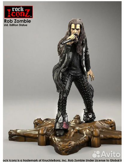 Фигура Rob Zombie KnuckleBonz от Rock Iconz