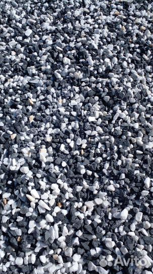 Декоративный щебень для ландшафта