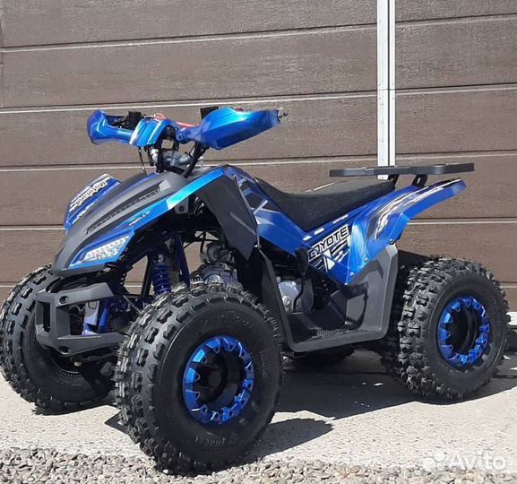 Квадроцикл Motoland coyote 125 синий