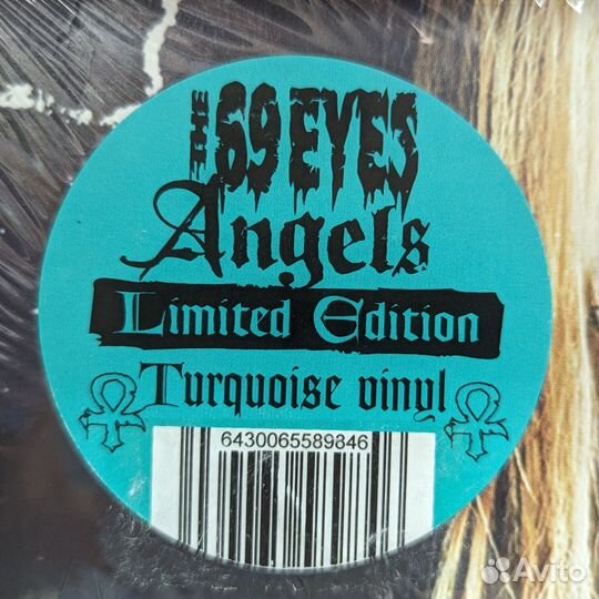 The 69 Eyes - Angels LP (Turquoise Vinyl)