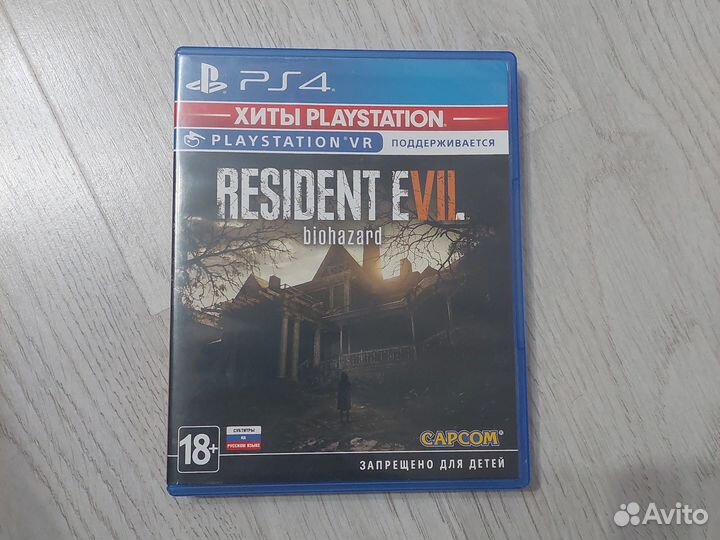 Игра для приставки PS 4 Resident Evill biohazard