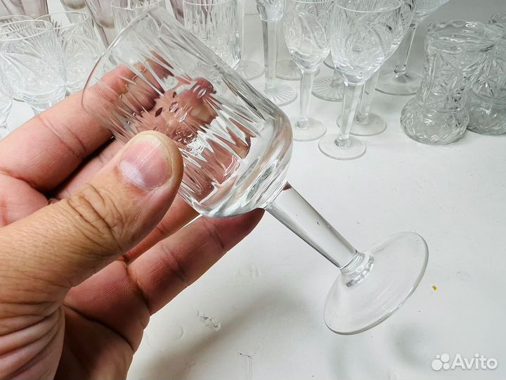 Фужеры, бокалы, рюмки СССР