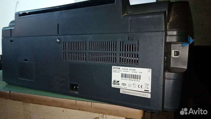 Epson stylus cx7300 мфу принтер