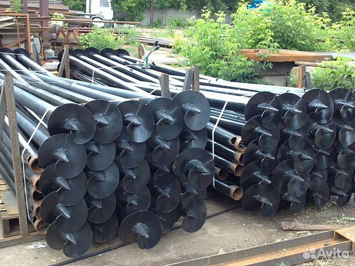 Фундамент винтовые сваи