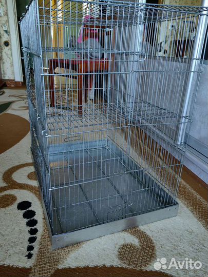Очень большая удобная клетка для птиц для животных