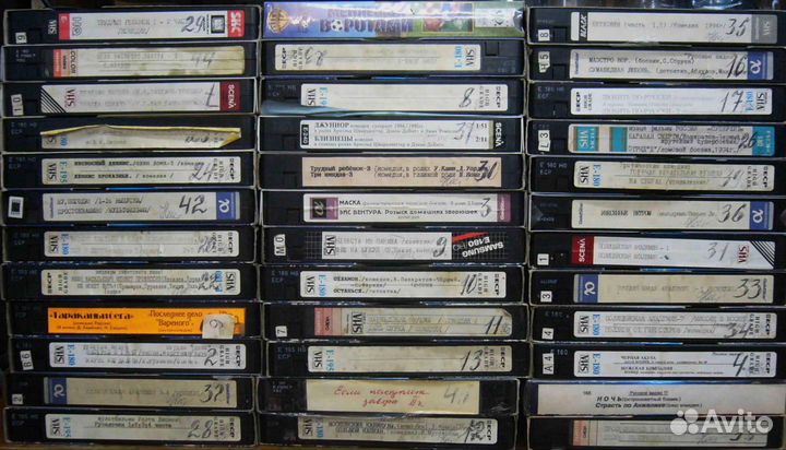 Видеокассеты vhs