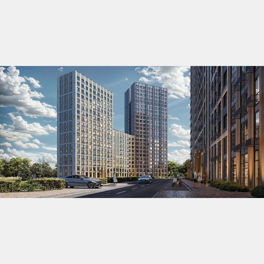 1-к. квартира, 40,7 м², 16/20 эт.