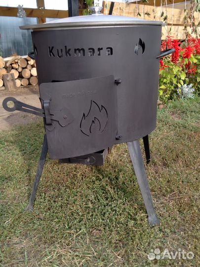 Учак с казаном на 12 литр