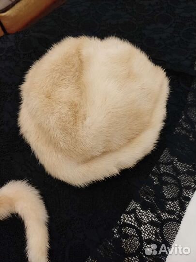 Шапка норковая женская бу