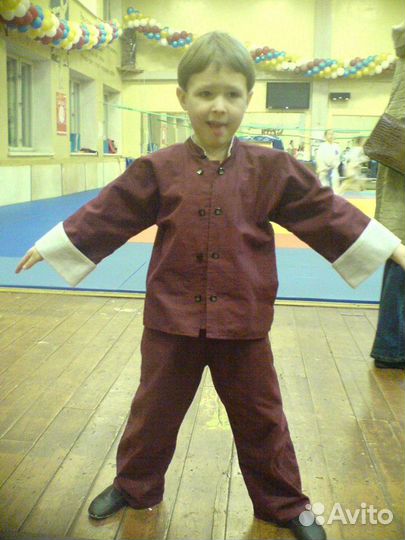 Кимоно детское для у-шу, на 4 года примерно