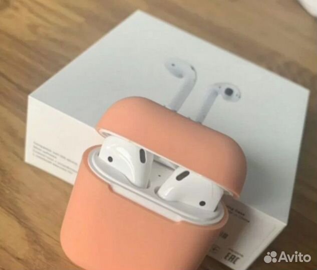 Airpods 2 новые, в упаковке, с анимацией