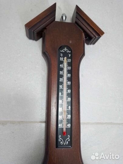 Домашняя настенная механическая метеостанция